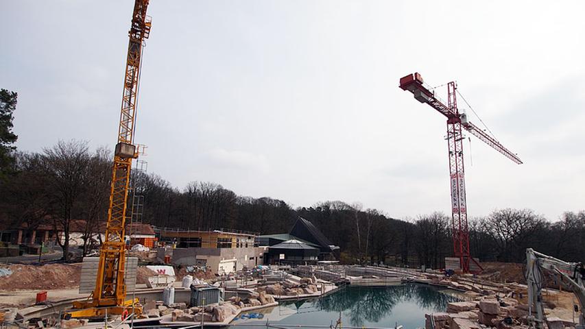 April 2011: Großbaustelle Lagune