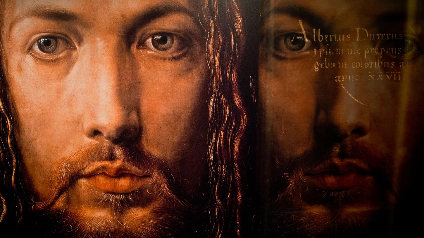 Ein Meister der Selbstdarstellung: Albrecht Dürer, hier sein Selbstbildnis im Pelzrock.