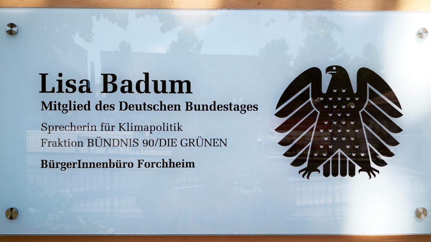 Das Forchheimer BürgerInnenbüro der Bundestagsabgeordneten Lisa Badum.
Das Forchheimer BürgerInnenbüro der Bundestagsabgeordneten Lisa Badum.