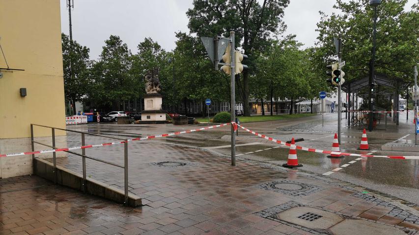 Blindgänger in Ansbach gefunden: Bombe wird am Nachmittag entschärft