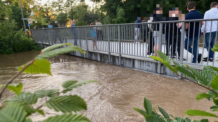 Die Hochwasserlage in Herzogenaurach und Höchstadt