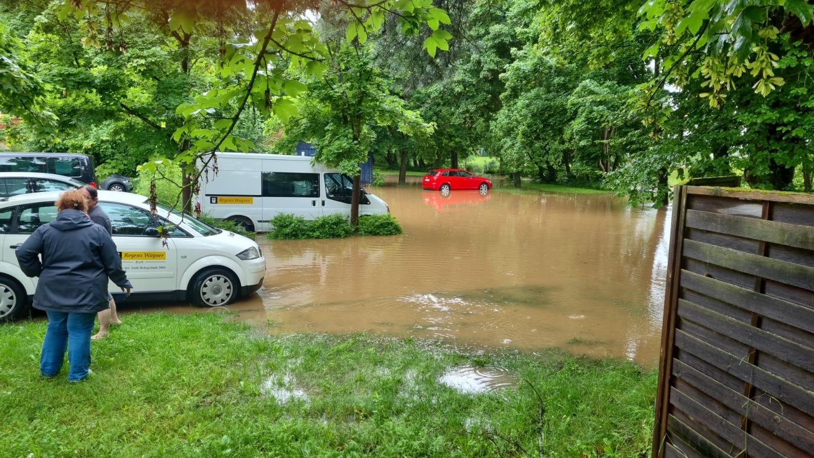 Bei Regens Wagner hat das Wasser größere Schäden verursacht.