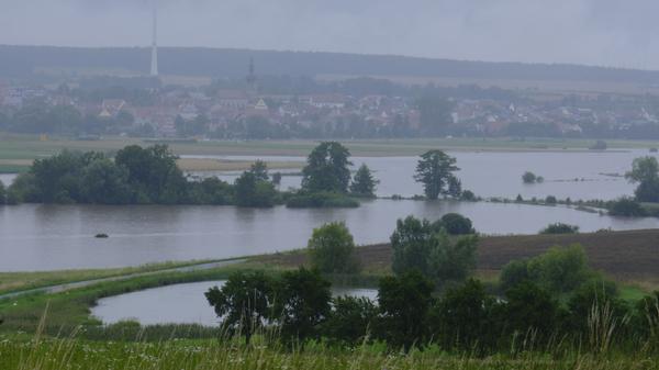Blick Richtung Lonnerstadt vom Lauberberg
