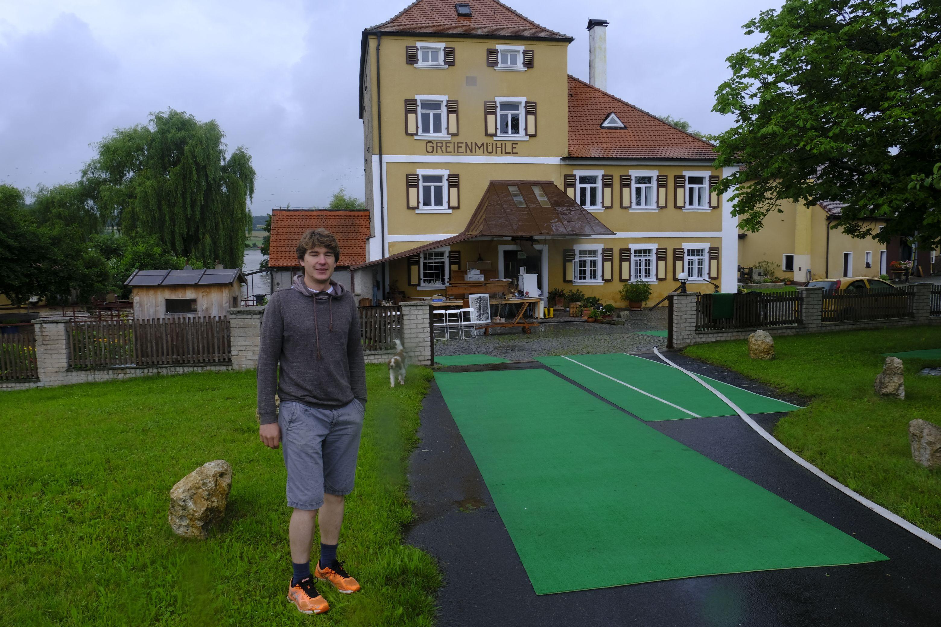 Norbert Ortegel von der Greienmühle: "Wir hatte Glück im Unglück".