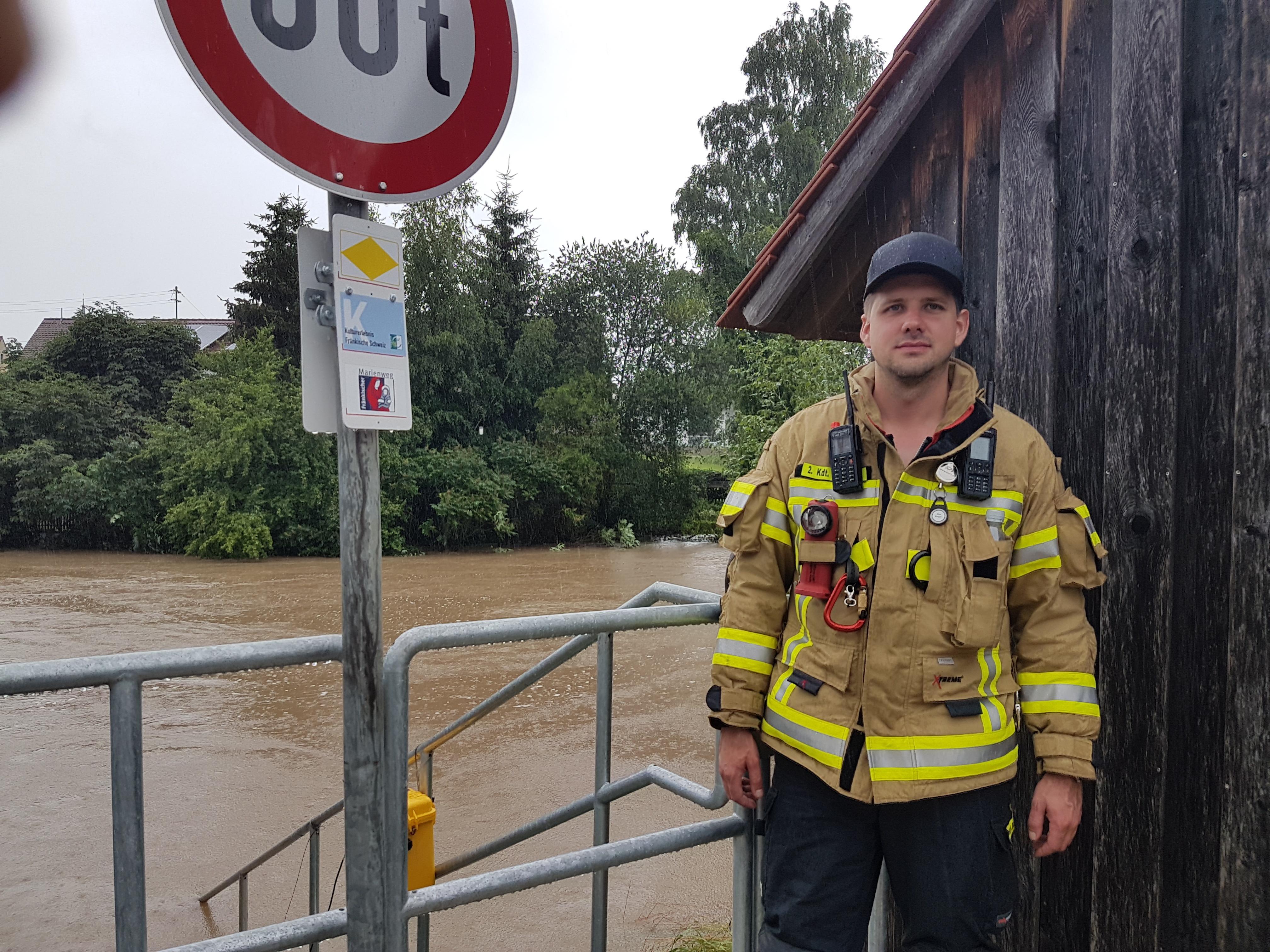 Alexander Steger, 2. Kommandant der Feuerwehr Hallerndorf