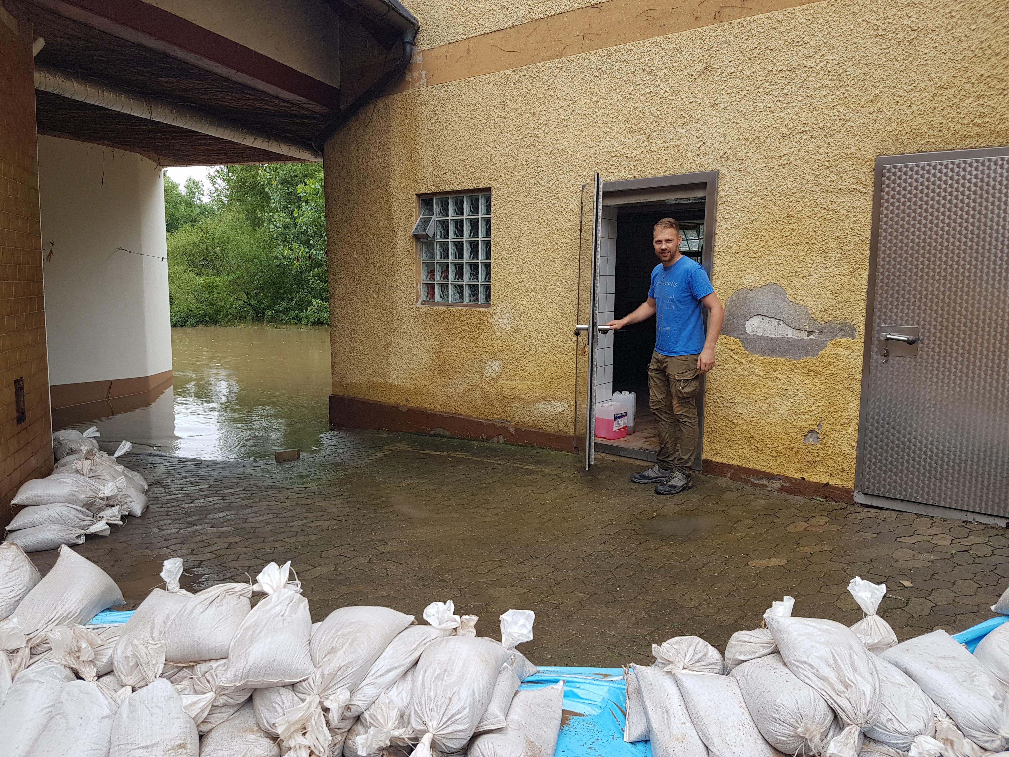 Ralph Bauer von der Metzgerei Bauer in Hallerndorf.