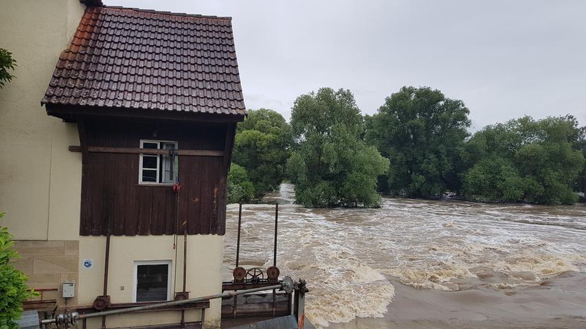 Die Mühle bei Trailsdorf.
