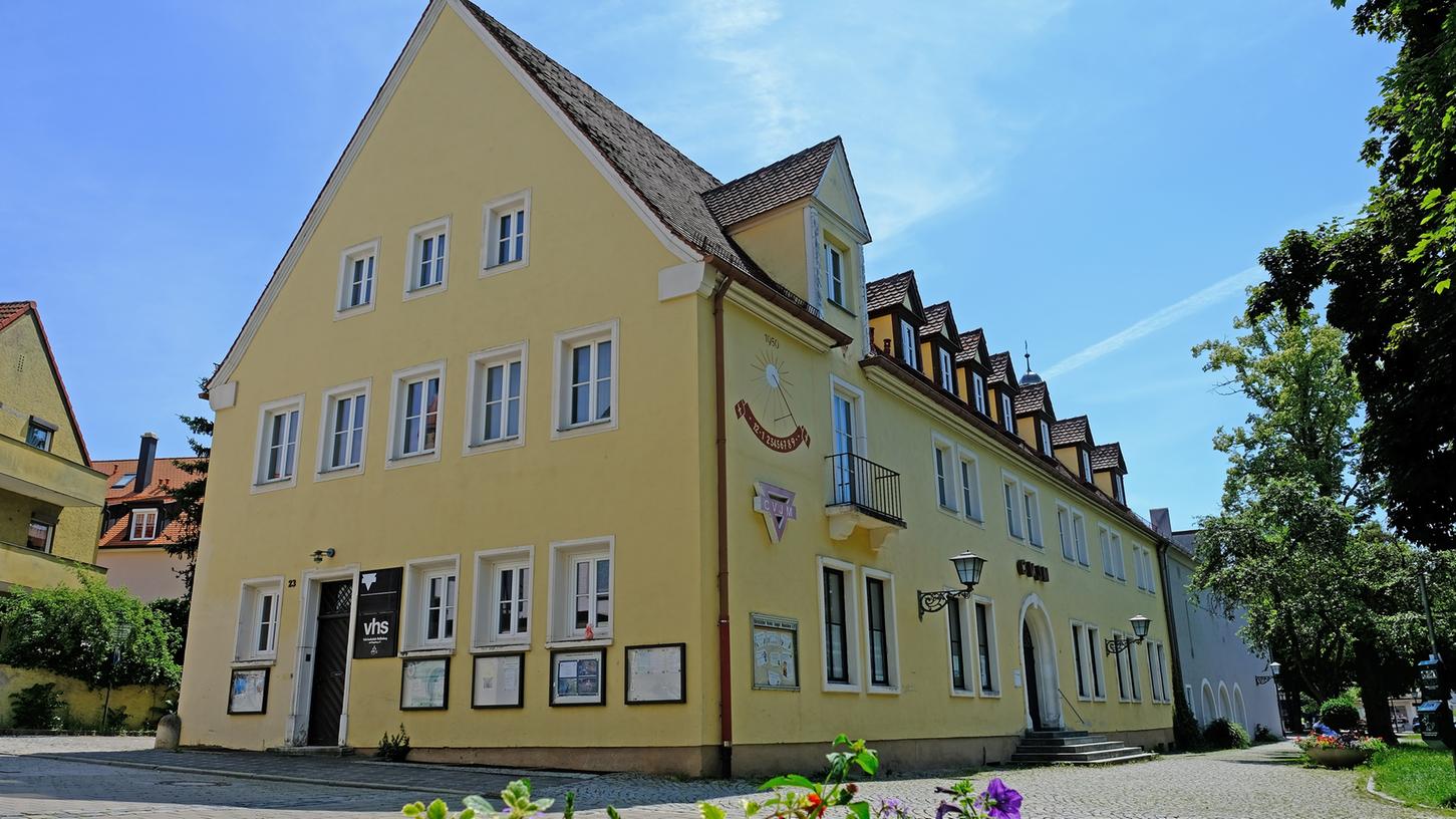 Die vhs-Geschäftsstelle in Weißenburg.
