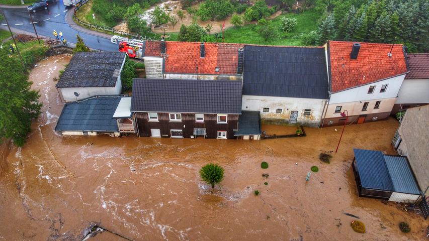 Hochwasser in Franken: Wer kommt für den Schaden auf?