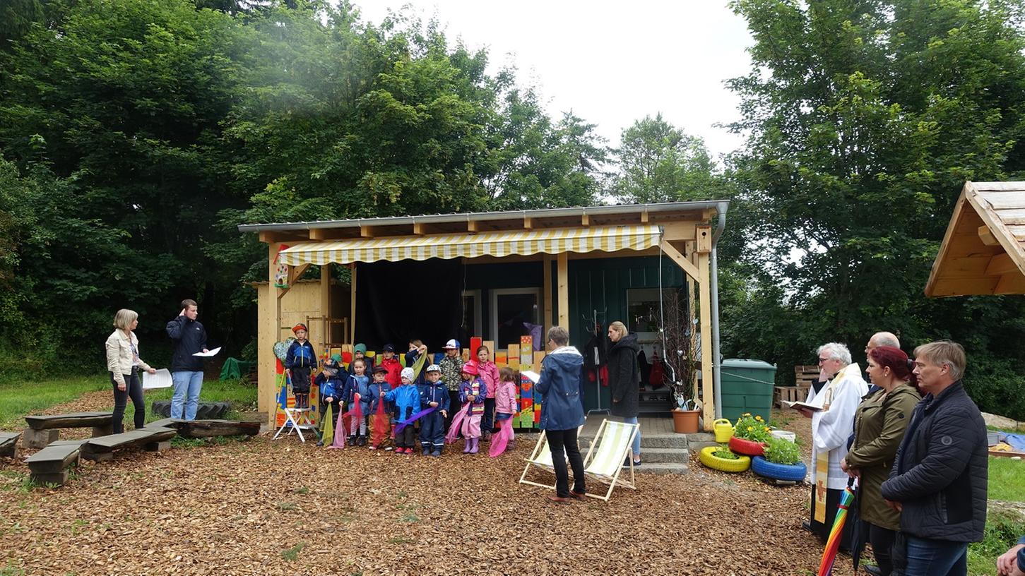 Der Naturkindergarten in Lauterhofen ist nun offiziell eingeweiht worden. 