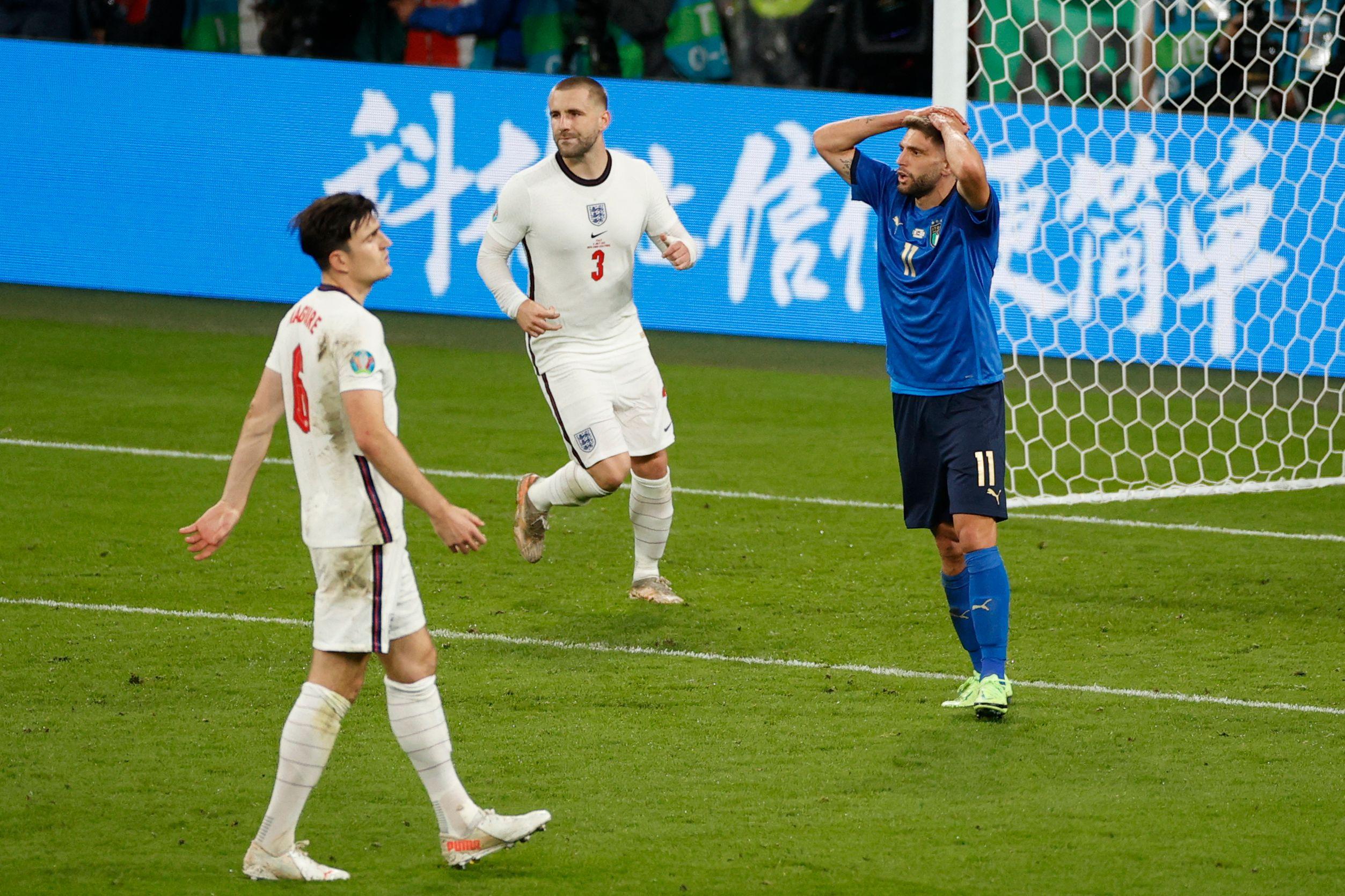 Und es geht in die Verlängerung, in der sowohl England ...