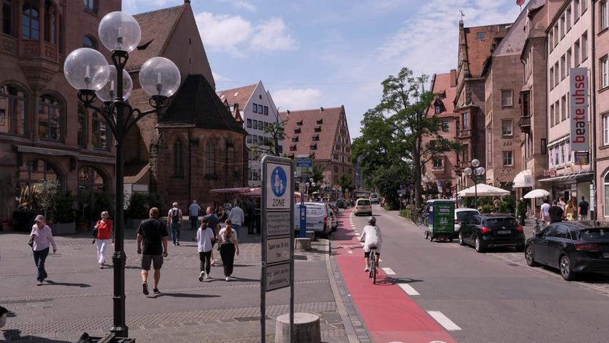 Wird die Königstraße Nürnbergs neue Fußgängerzone? Heute stimmt der Stadtrat ab
