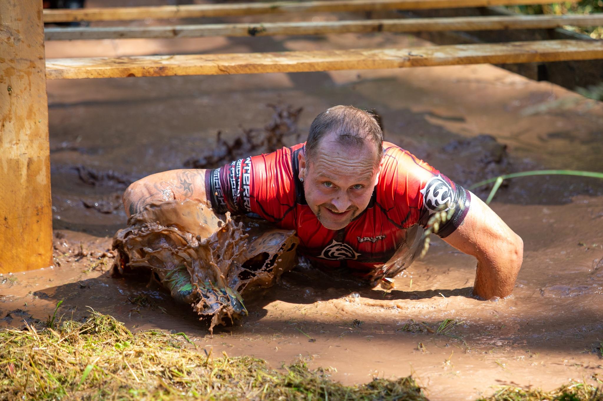 Liegestütze mal anders. Irgendwie nasser.