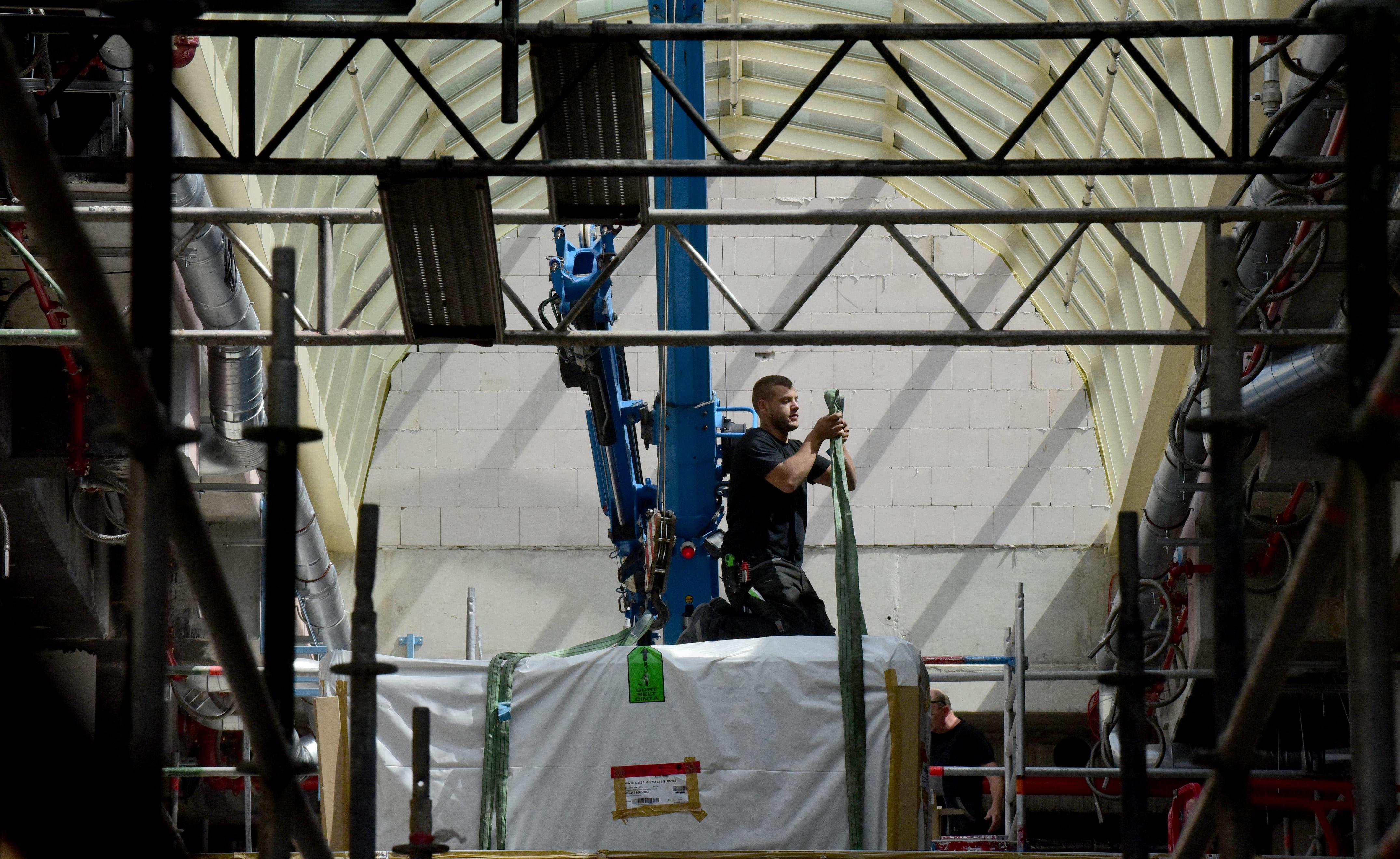 ...haben noch reichlich zu tun...,