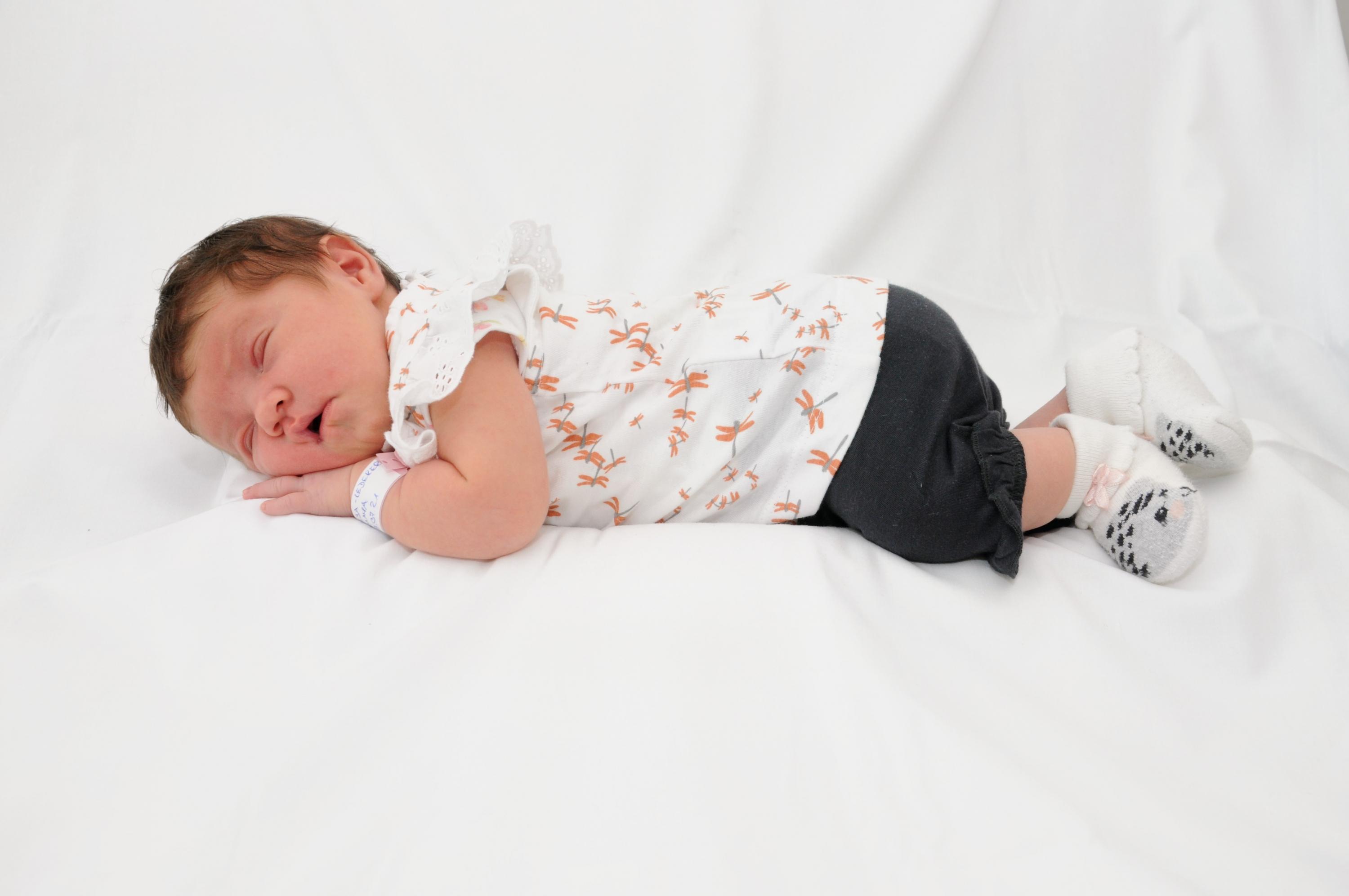 Am 9. Juli war es soweit: Die kleine Amaya wurde im Nürnberger Südklinikum geboren. Bei der Geburt war sie 54 Zentimeter groß und 4300 Gramm schwer.