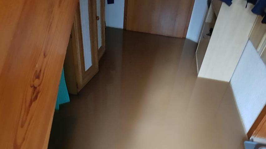 In diesem Haus in der Färbergasse stand das Wasser im Flur.
In diesem Haus in der Färbergasse stand das Wasser im Flur.