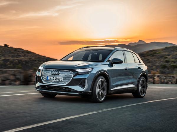 Wie die meisten Hersteller bietet Audi bereits batterieelektrische Modelle an, den Q4 e-tron beispielsweise. Wie die meisten Hersteller bietet Audi bereits batterieelektrische Modelle an, den Q4 e-tron beispielsweise.