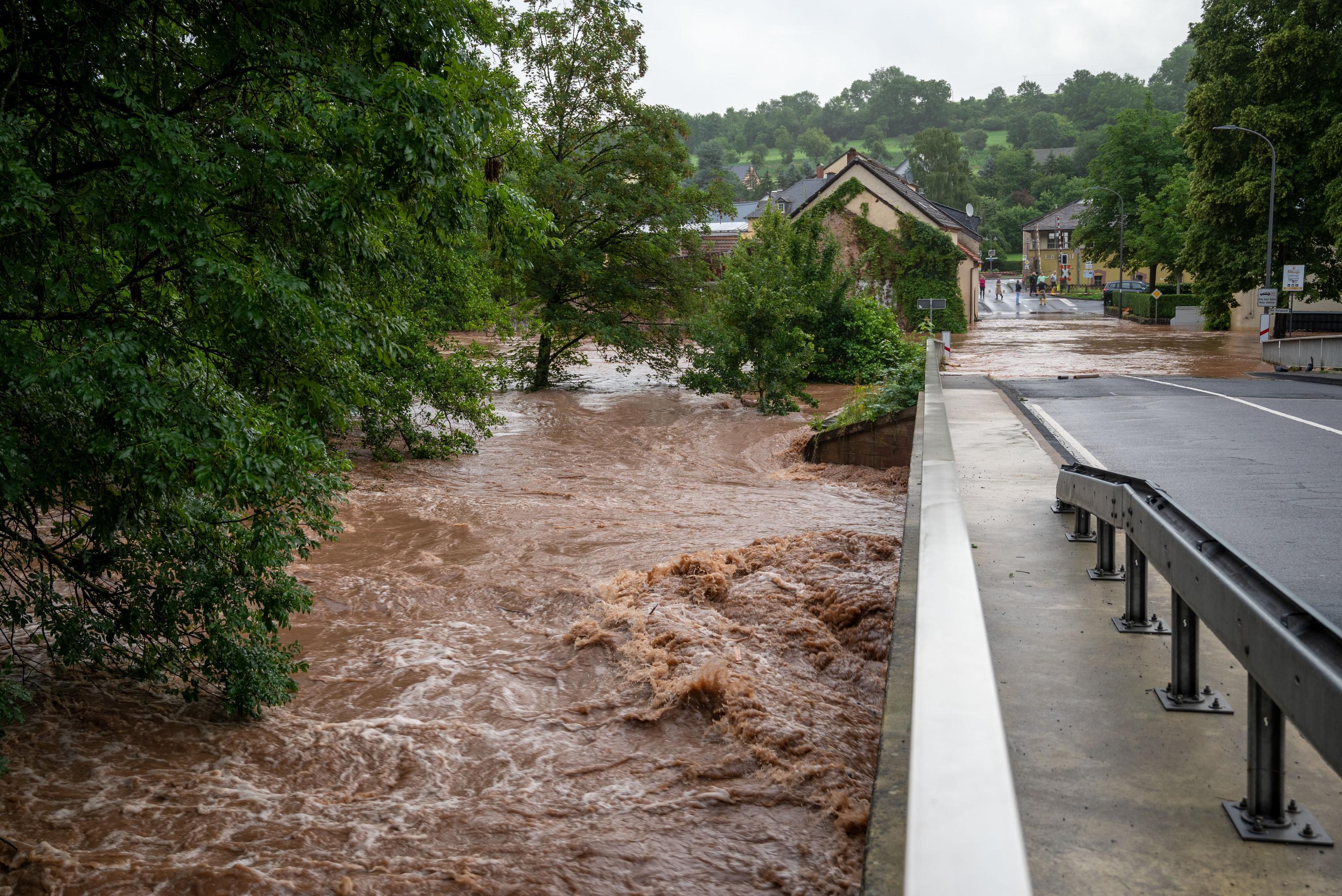 Viele Menschen in der Eifel werden vermisst. 