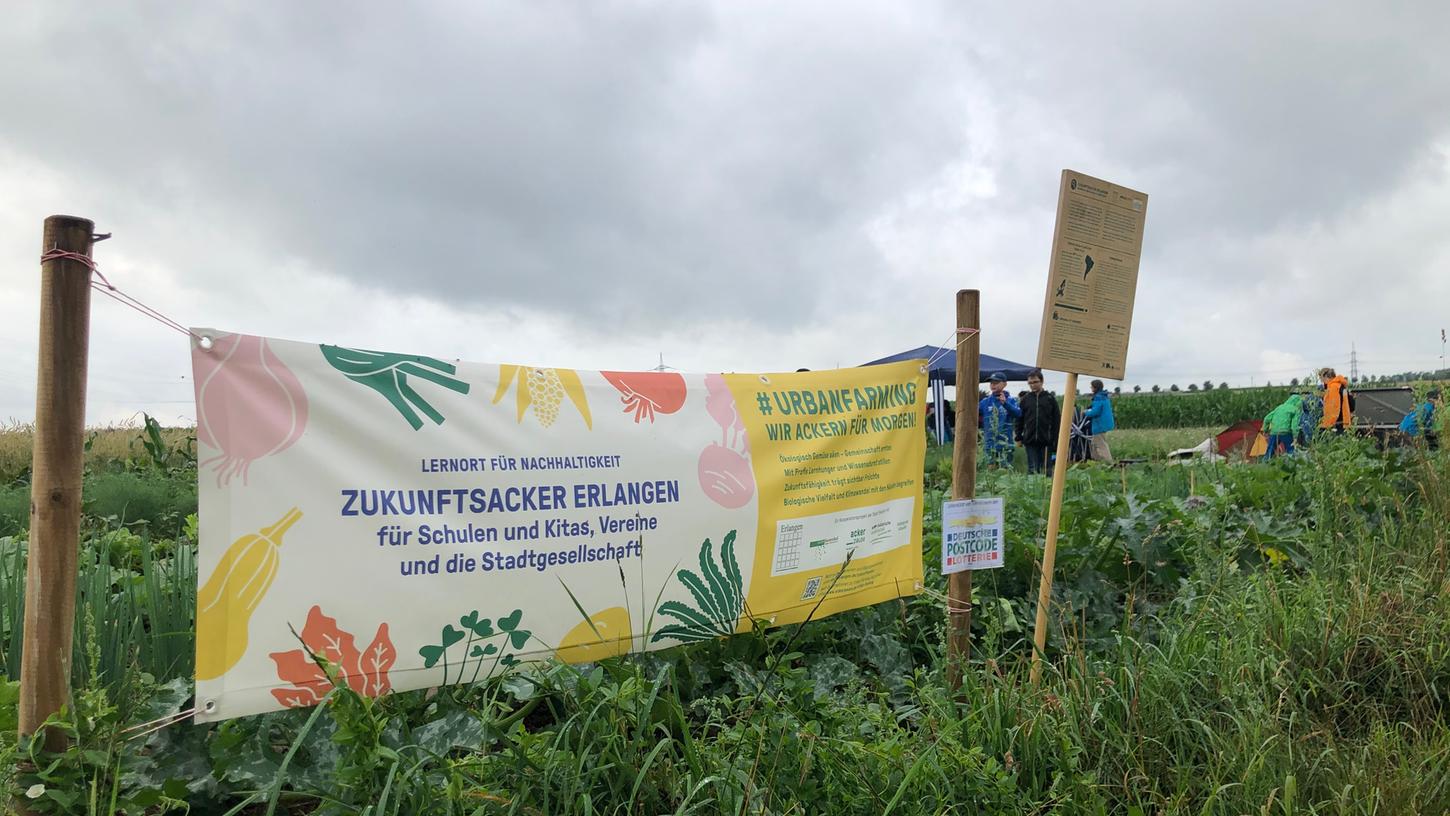 Neuer Lernort für Nachhaltigkeit: Erlebnis Zukunftsacker Erlangen