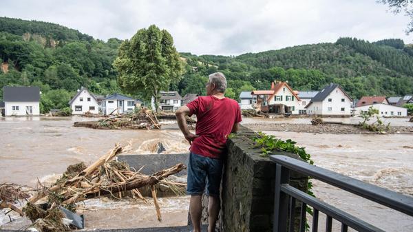 Unwetter in Rheinland-Pfalz