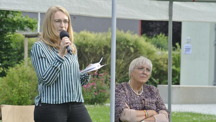 Tina Prietz möchte sich im Wahlkreis Erlangen für die Grünen durchsetzen.