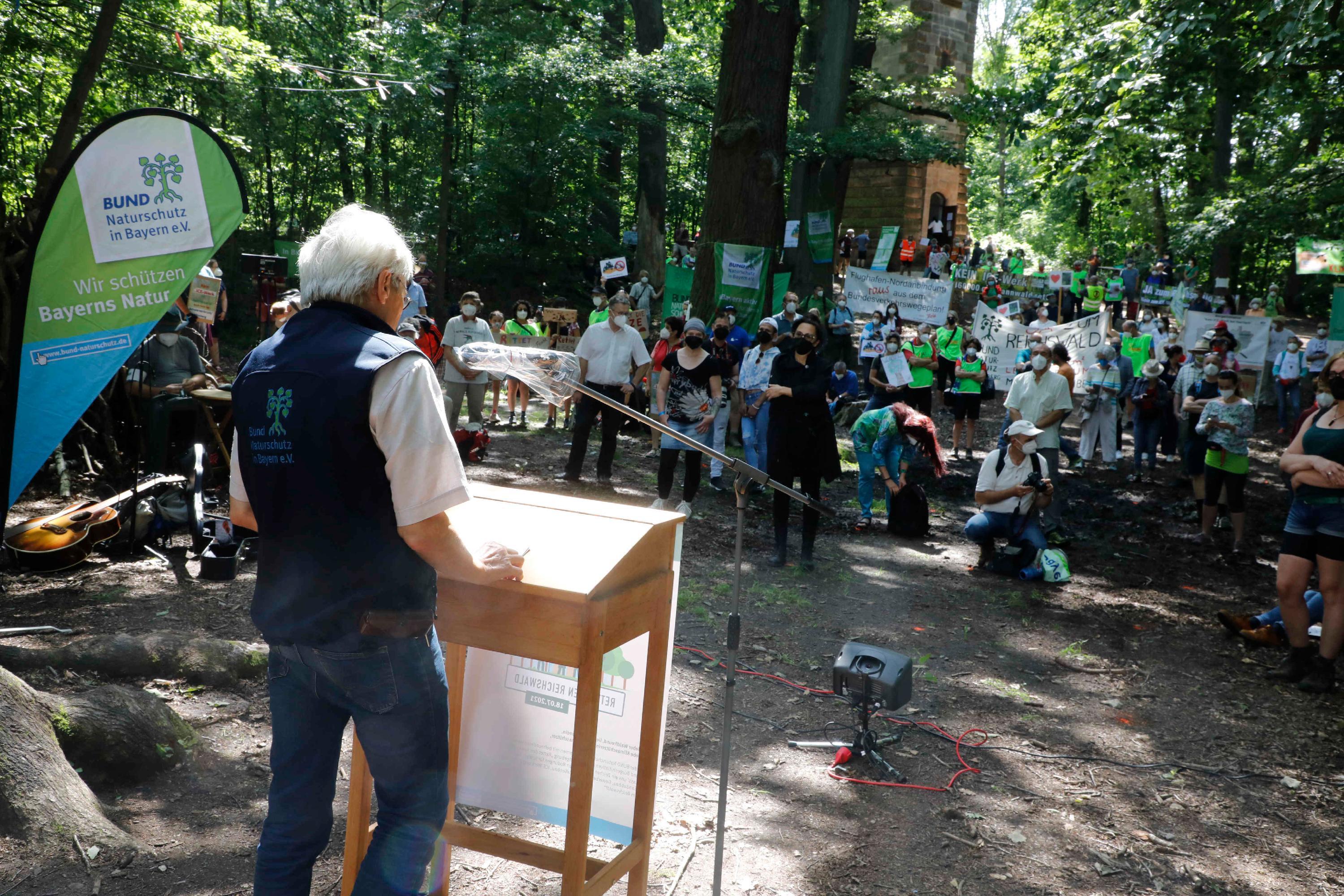 Demo Rettet den Reichswald
