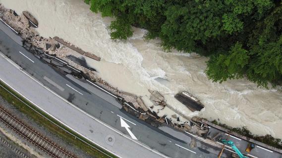 So hat das Hochwasser im Süden von Bayern gewütet