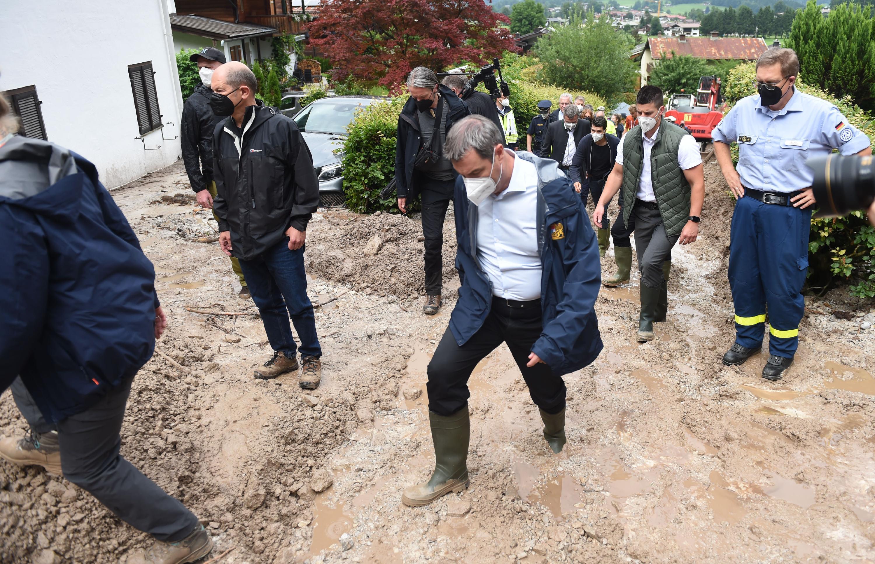 So hat das Hochwasser im Süden von Bayern gewütet - Region ...