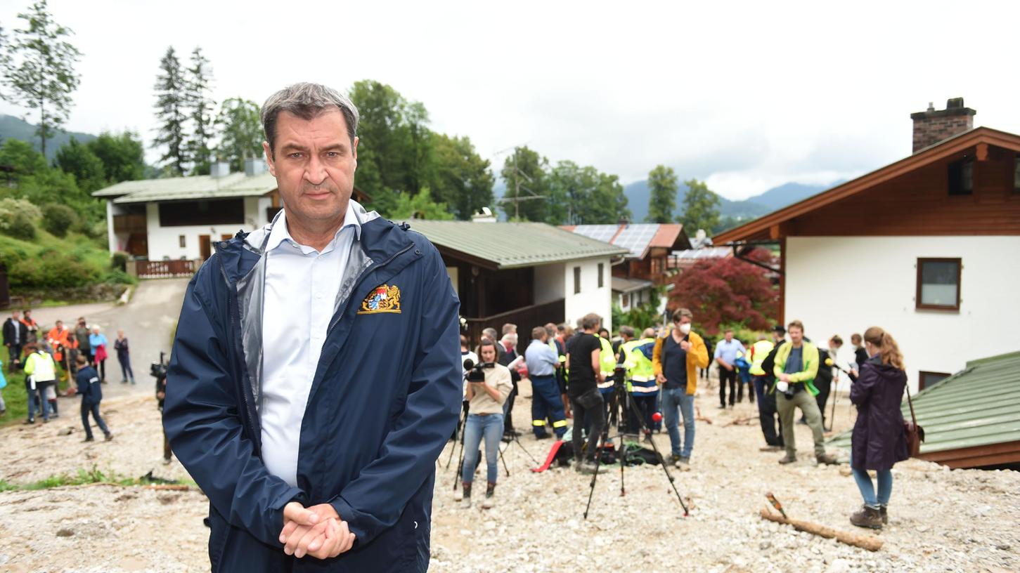 Ministerpräsident Markus Söder steht im Zuge des Klimawandels vor einer gewaltigen Herausforderung. 