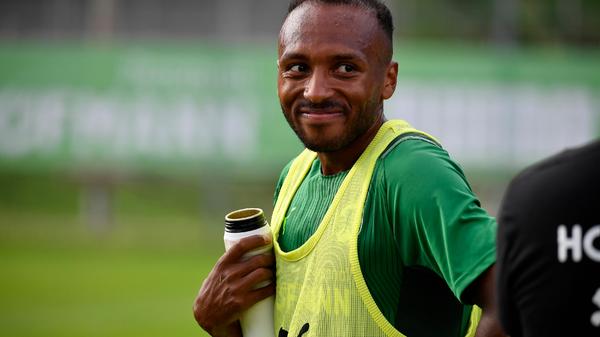 In vielen Spielformen ließen die Fürther den Ball laufen - sehr zur Freude von Julian Green.
