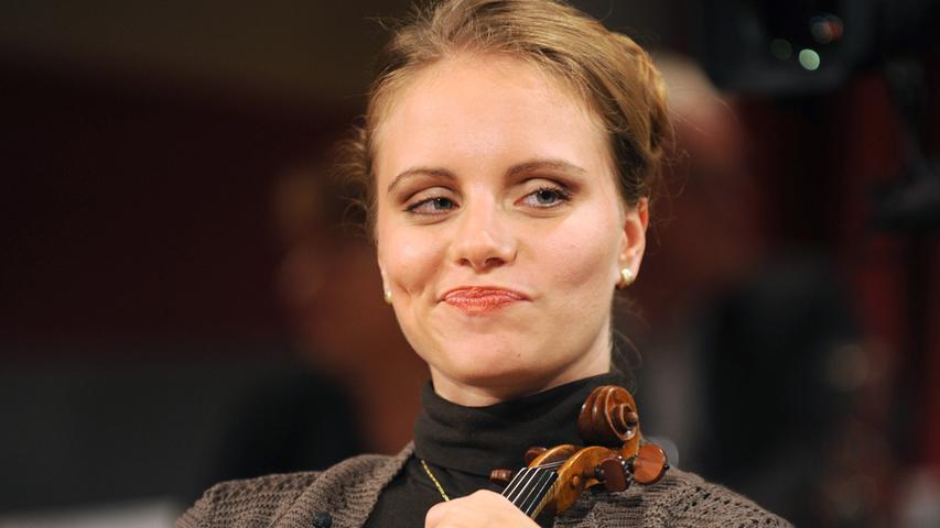 Meisterin an der Geige: Julia Fischer.
Meisterin an der Geige: Julia Fischer.
