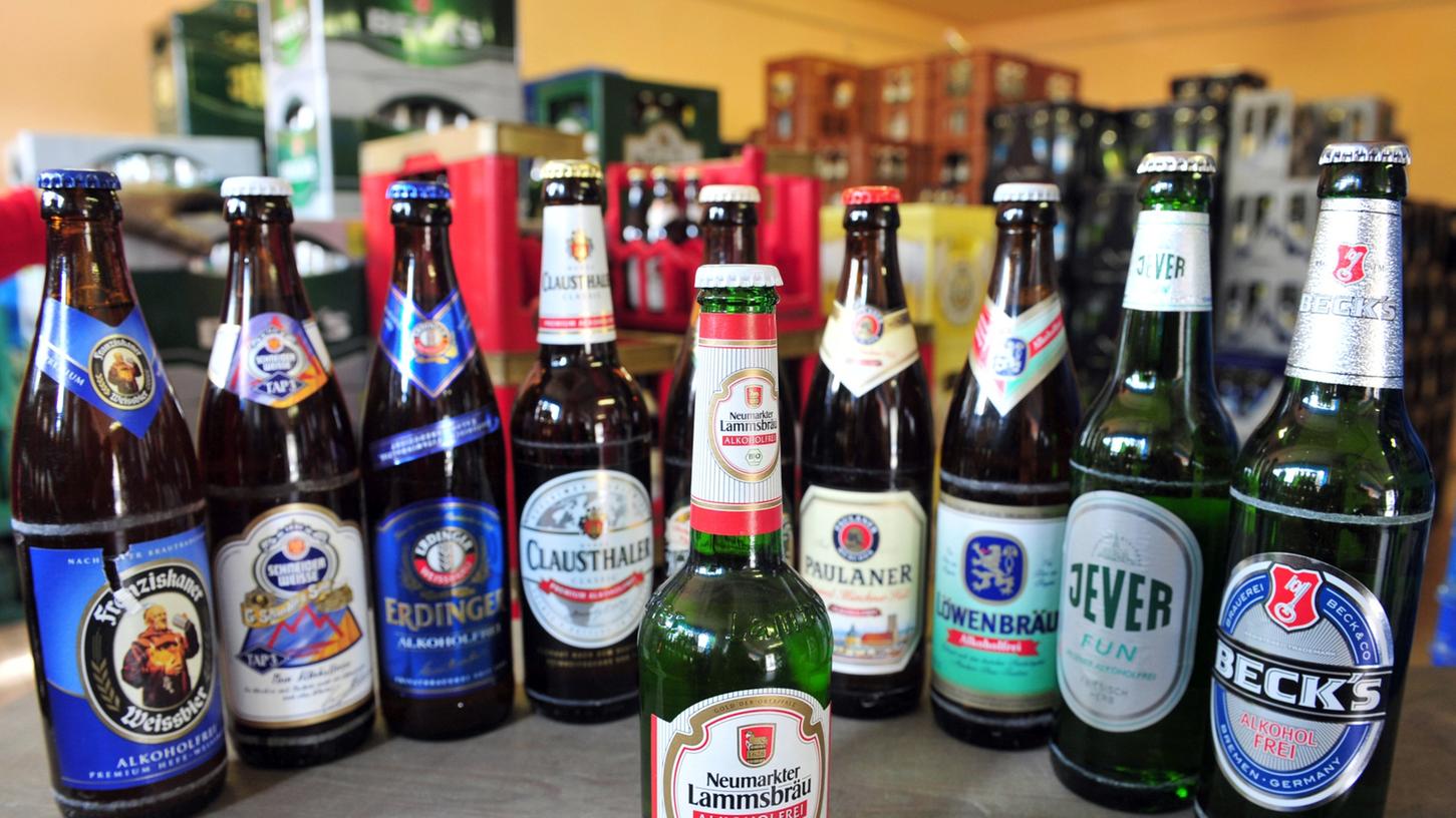 Alkoholfreie Biere legen momentan in der Beliebtheit deutlich zu.