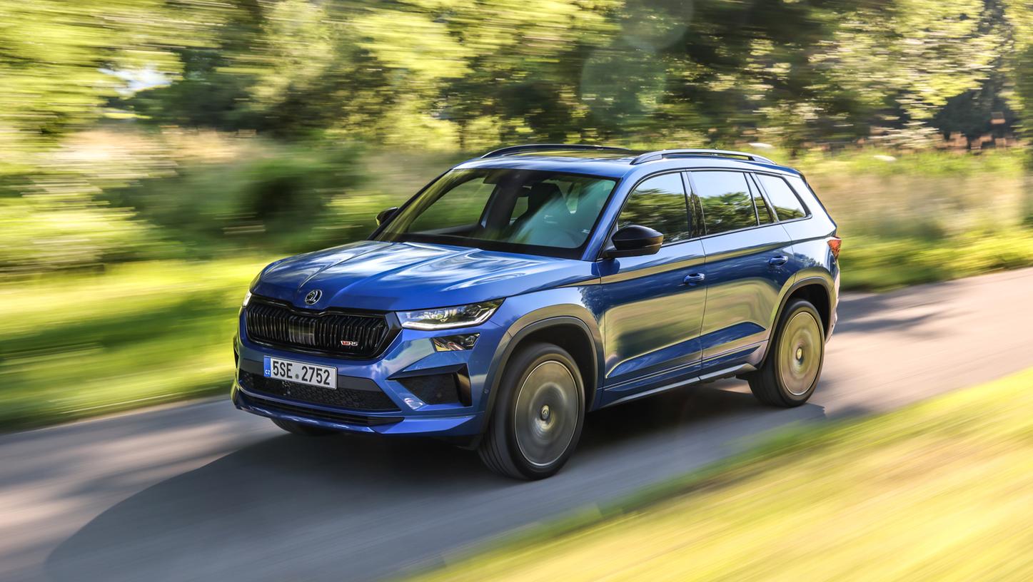 Skoda Kodiaq RS: Starkes Stück Skoda Kodiaq RS: Starkes Stück