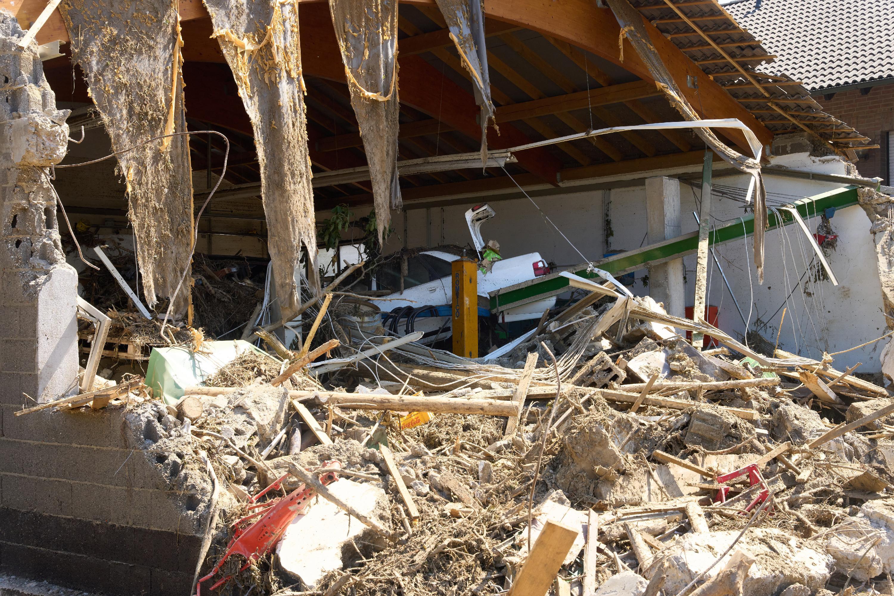 Nach dem Unwetter in Rheinland-Pfalz