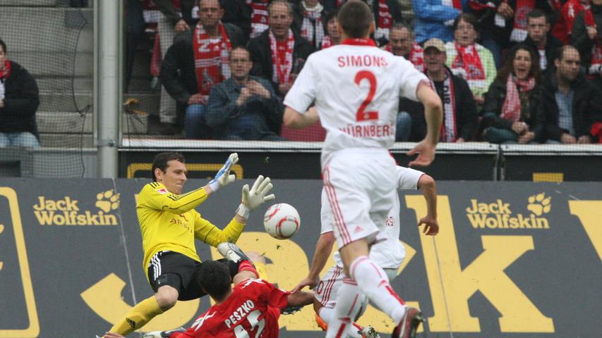 Gegen Ende nahm das Spiel nochmal Fahrt auf. Einige gelungene Vorstöße der Kölner versetzten Club-Keeper Raphael Schäfer in Alarmbereitschaft und zwangen ihn zu zwei äußerst gelungenen Aktionen. In der entscheidenden Szene war jedoch auch er machtlos.