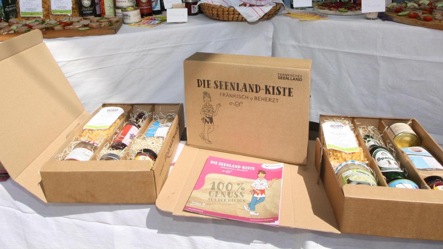 Seenland-Kiste: Neuer, leckerer Markenbotschafter für Altmühlfranken