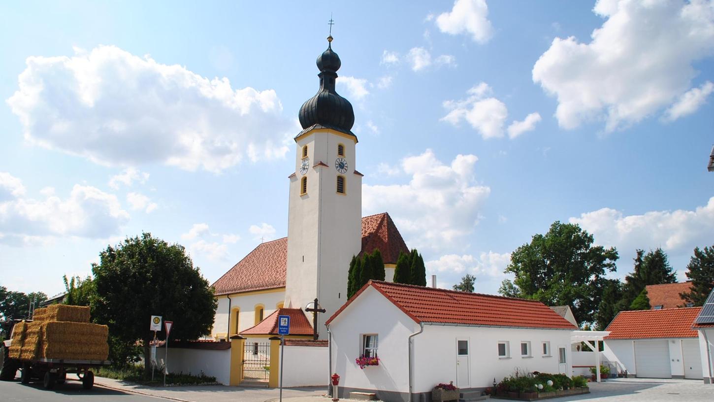 Die imposante Kirche in Forchheim. 