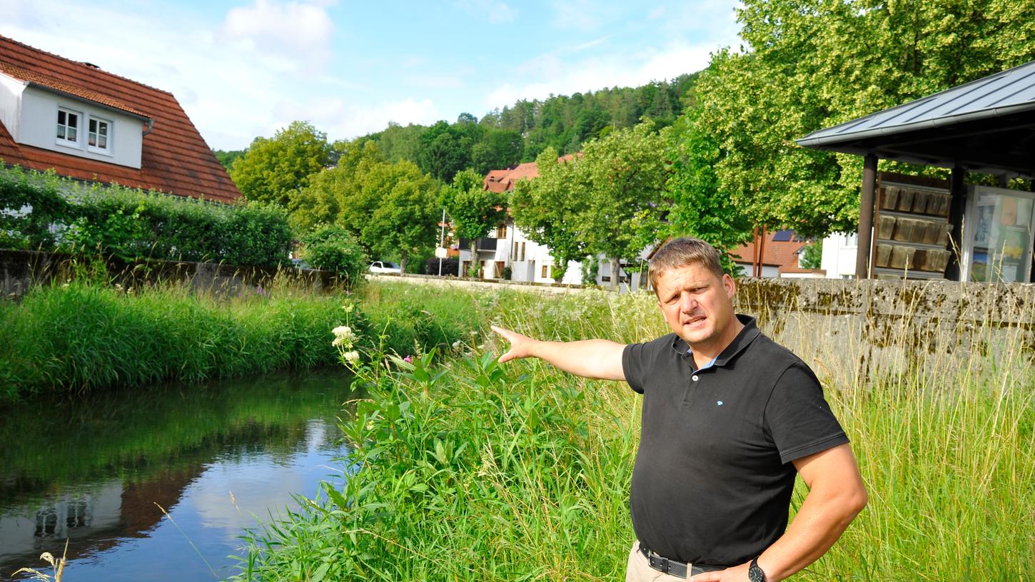 Unterleinleiter: Wie im Ort ein Bade-See entstehen könnte Unterleinleiter: Wie im Ort ein Bade-See entstehen könnte