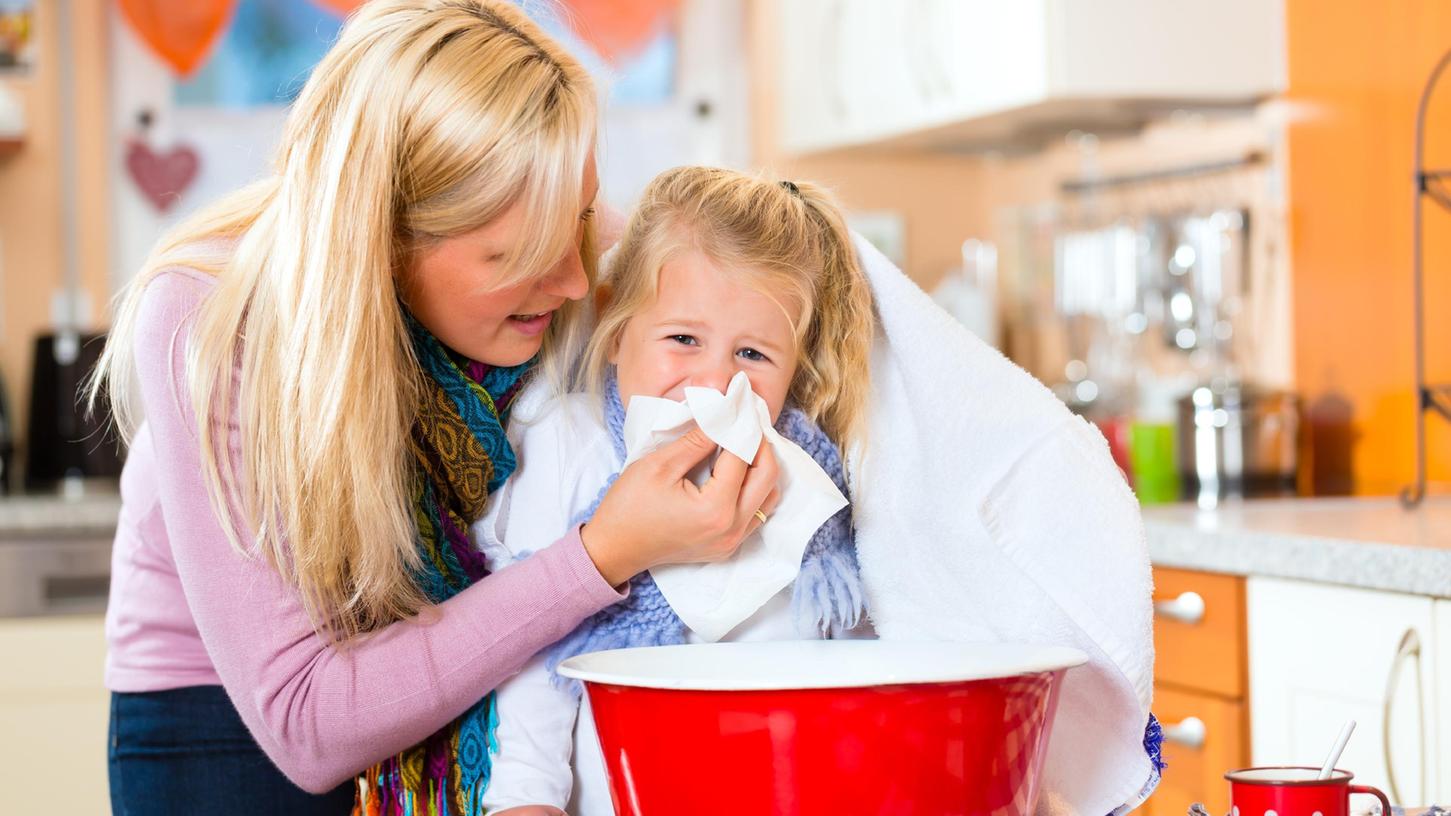 Ein Bild, das man normalerweise eher aus dem Winter kennt: Eine Welle von Erkältungen erfasst derzeit viele Kinder.