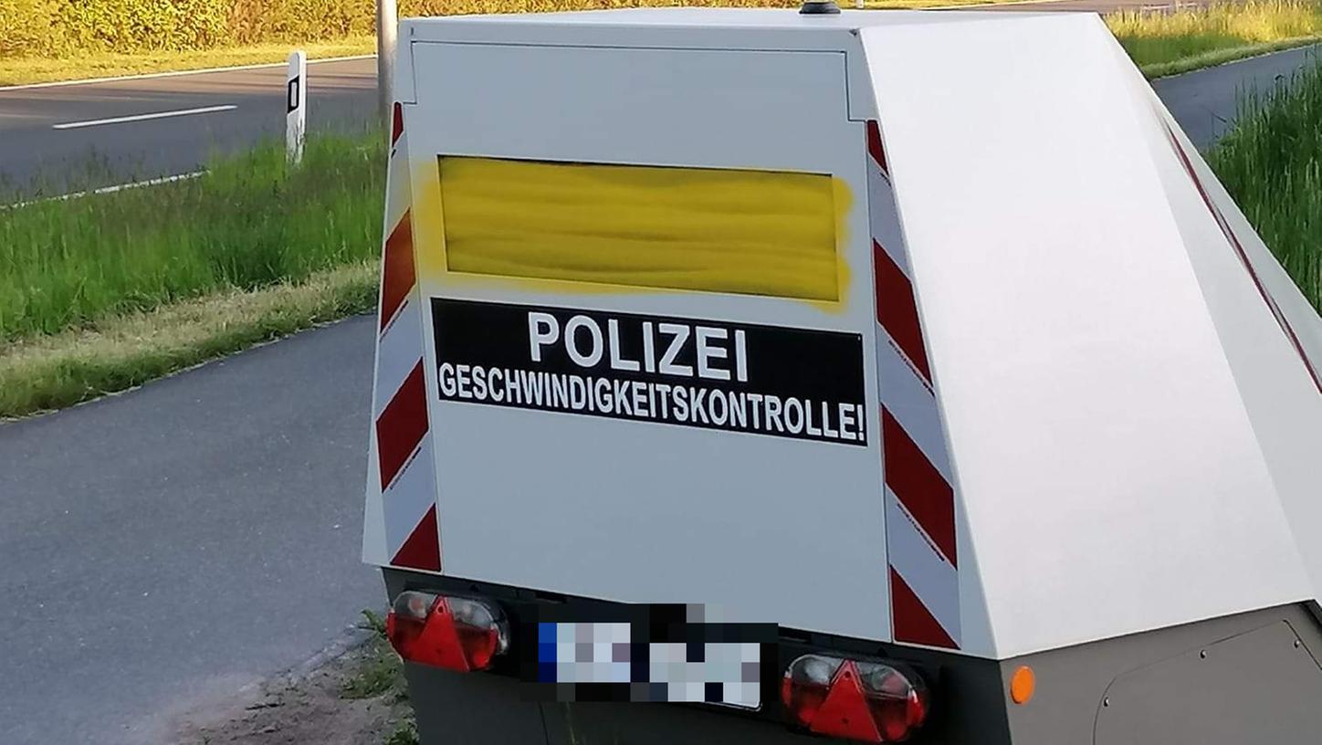 Dieser Blitzer erfreut sich in den sozialen Medien großer Beliebtheit.
Dieser Blitzer erfreut sich in den sozialen Medien großer Beliebtheit.