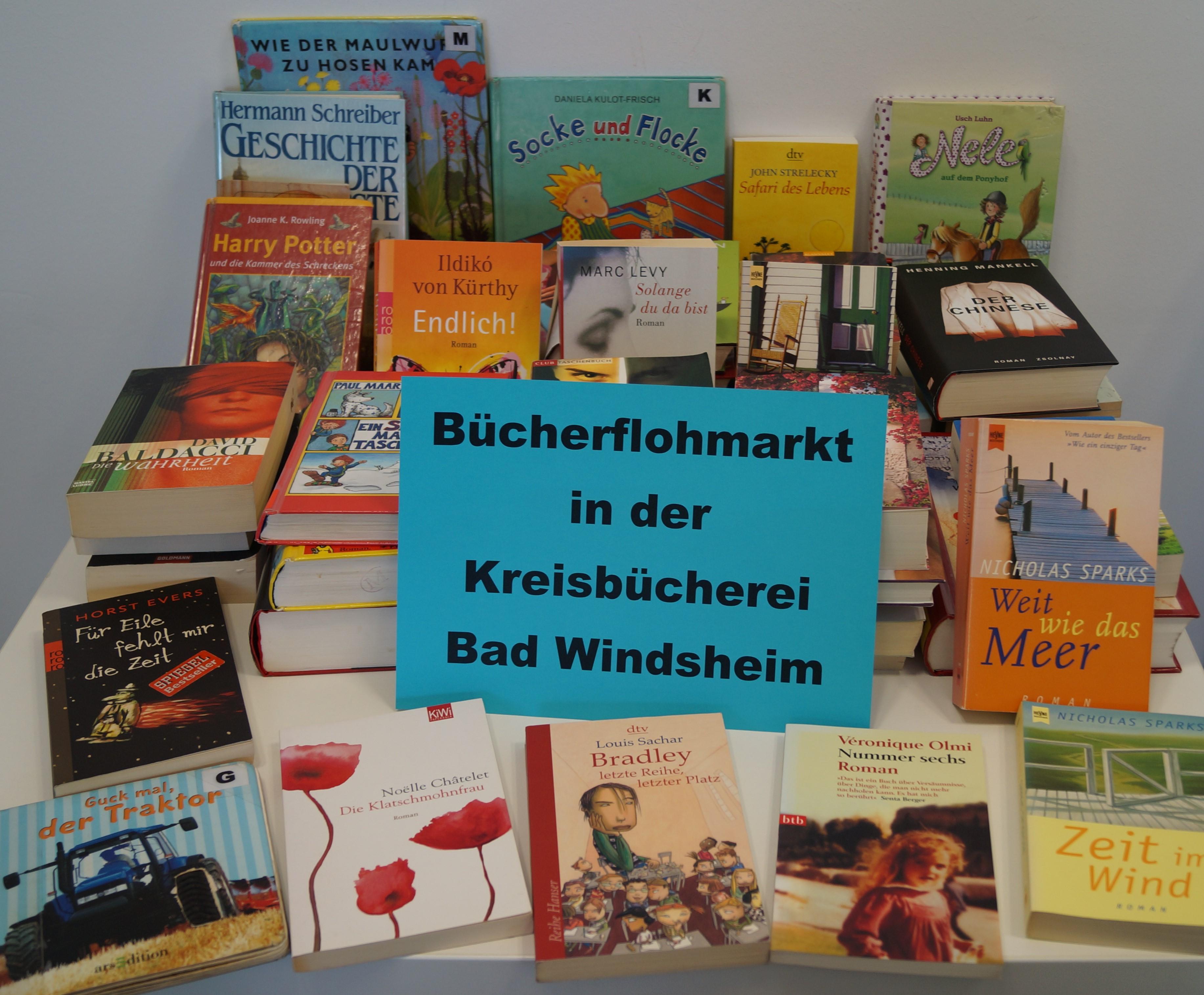 Zum einheitlichen Preis von 50 Cent werden in den Kreisbüchereien in Bad Windsheim und in Scheinfeld Bücher verkauft. Zum einheitlichen Preis von 50 Cent werden in den Kreisbüchereien in Bad Windsheim und in Scheinfeld Bücher verkauft.