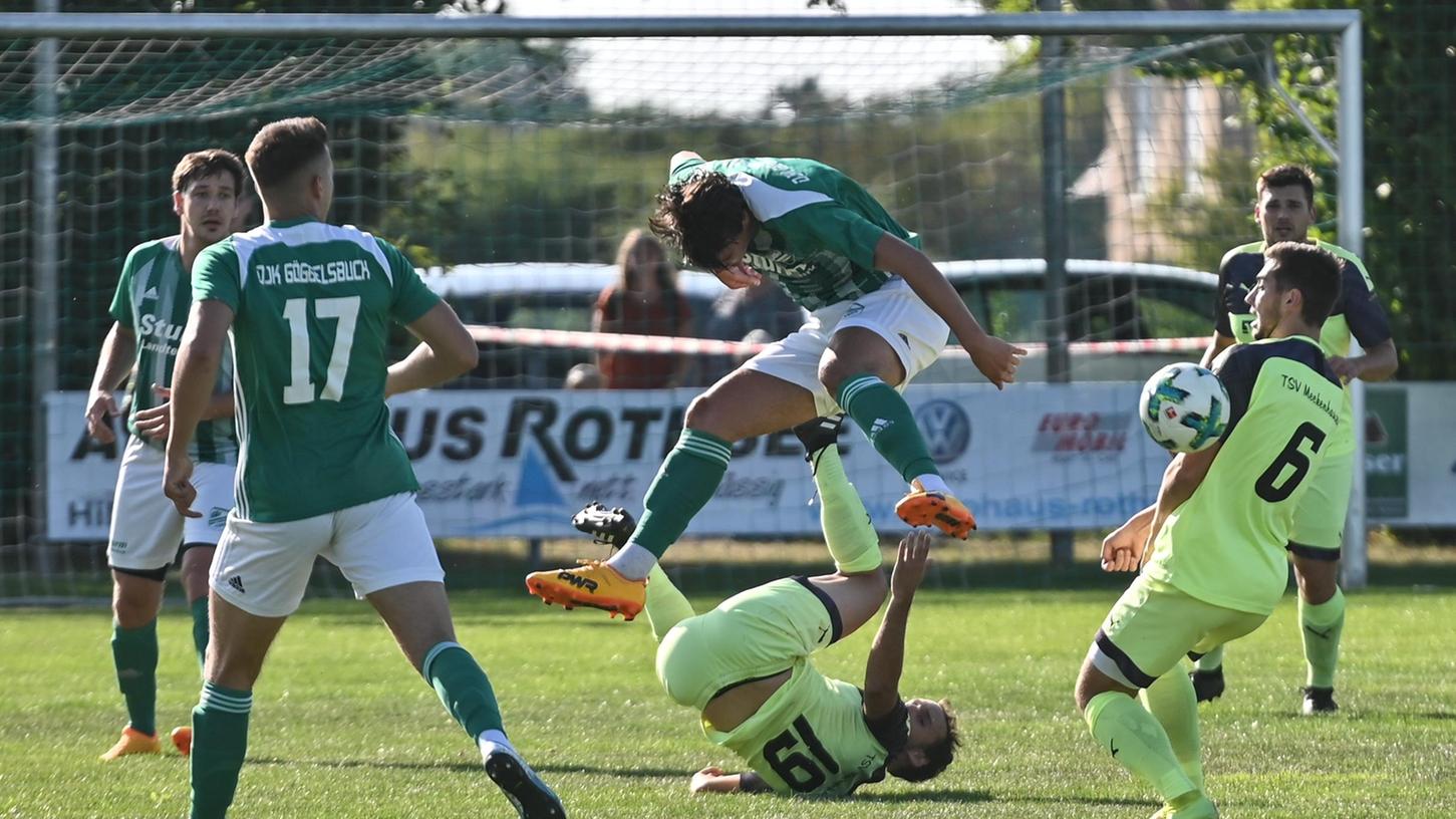 Drunter und drüber ging es bei der letzten Punktspiel-Begegnung zwischen dem TSV Meckenhausen und dem DJK Göggelsbuch am 20. September 2020. Die Partie vor fast einem Jahr endete mit einem 2:2 unentschieden. Drunter und drüber ging es bei der letzten Punktspiel-Begegnung zwischen dem TSV Meckenhausen und dem DJK Göggelsbuch am 20. September 2020. Die Partie vor fast einem Jahr endete mit einem 2:2 unentschieden.