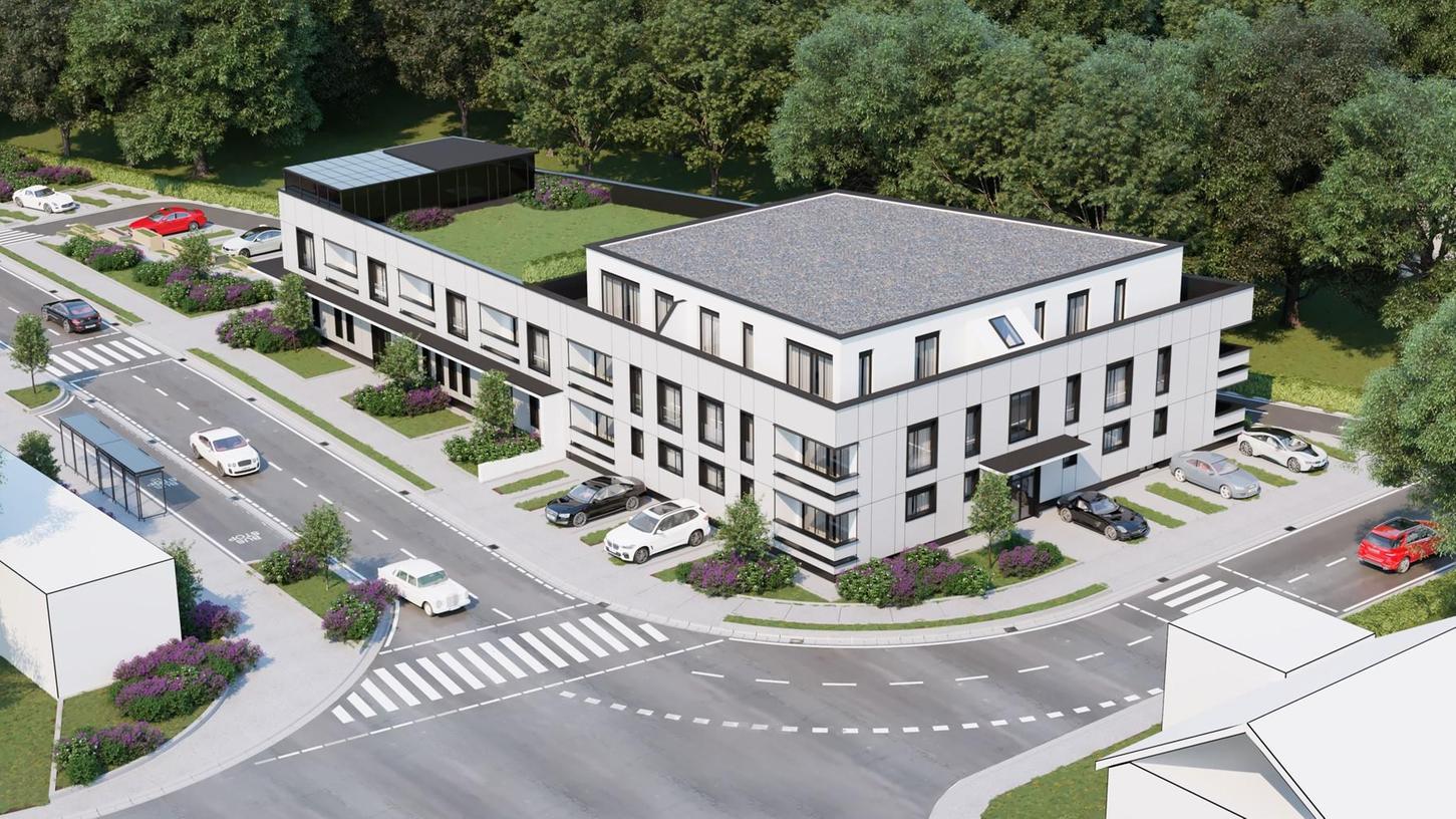 So sieht die Planung für das neue Hotel mit Wohnungen in Rednitzhembach an der Ecke Penzendorfer Straße/Ringstraße aus. So sieht die Planung für das neue Hotel mit Wohnungen in Rednitzhembach an der Ecke Penzendorfer Straße/Ringstraße aus.