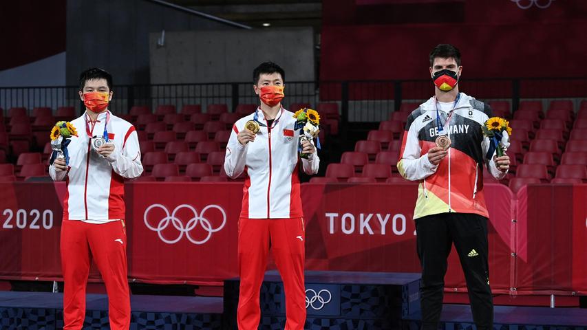 Wie schon im Halbfinale gegen Ma Long ging Dimitrij Ovtcharov auch im kleinen Finale gegen Lin Yun-Ju aus Taiwan über die volle Distanz von sieben Sätzen. Diesmal hatte der Deutsche jedoch das bessere Ende für sich. Bronze!