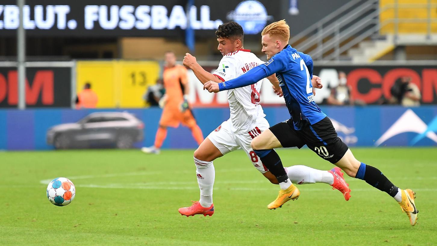 Beim 2:2 in Paderborn kam Taylan Duman (links) zu seinem zweiten Saisoneinsatz - diesmal schon für knapp 20 Minuten.