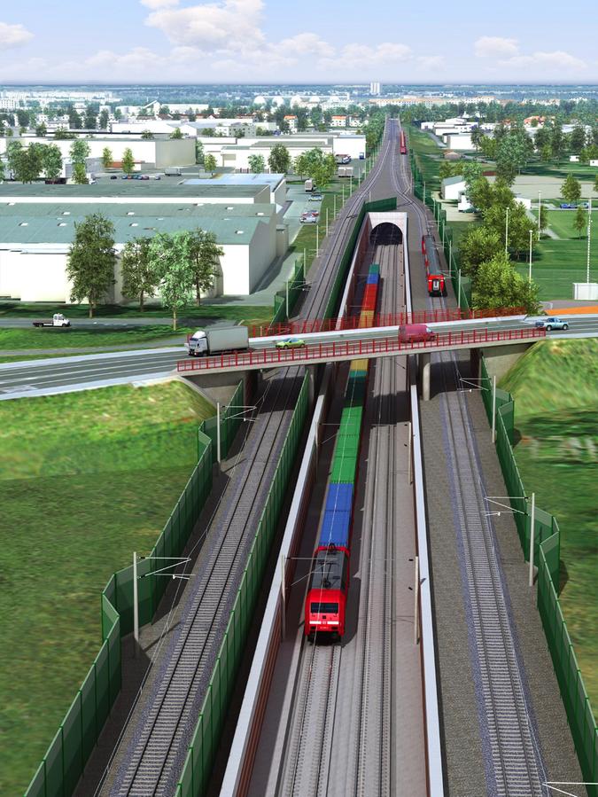 40 Meter unter der Pegnitz: So sieht der neue Güterzugtunnel für Nürnberg und Fürth aus