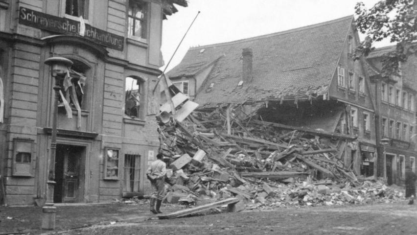 Luftangriff auf Schwabach 1941: Historische Bilder als Mahnung