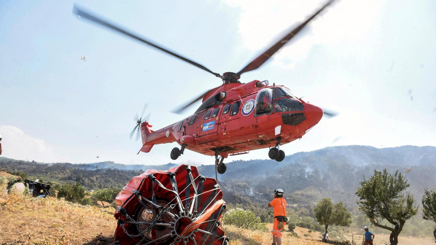 Deutschland habe angeboten, die Waldbrandbekämpfung mit der Anmietung von geeigneten Hubschraubern zu unterstützen.