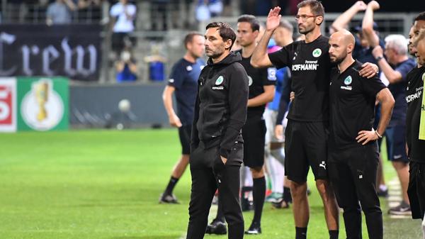 Fürs Kleeblatt ist die Reise nach Berlin schon in Potsdam zu Ende. Der Neu-Erstligist stolpert in seinem ersten Pflichtspiel der Saison beim Regionalligisten SV Babelsberg und scheidet früh aus dem DFB-Pokal aus.
