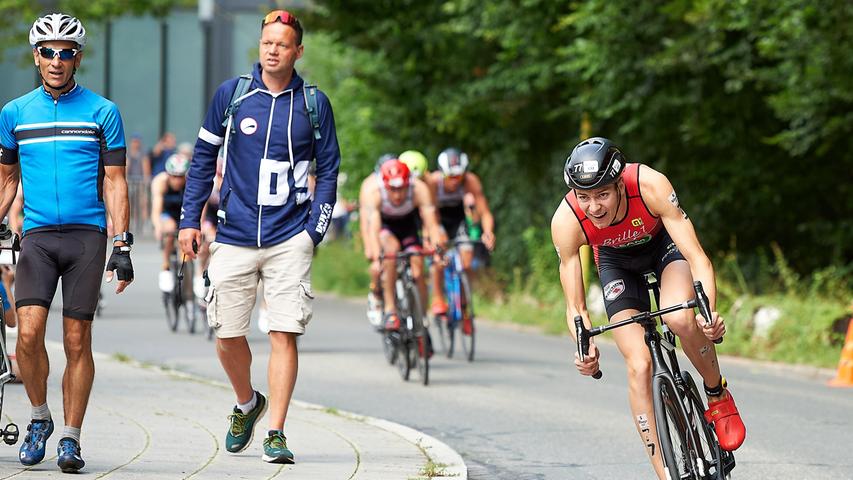 Nürnberg im Triathlon-Fieber: Alle Bilder von der Strecke durch die Noris